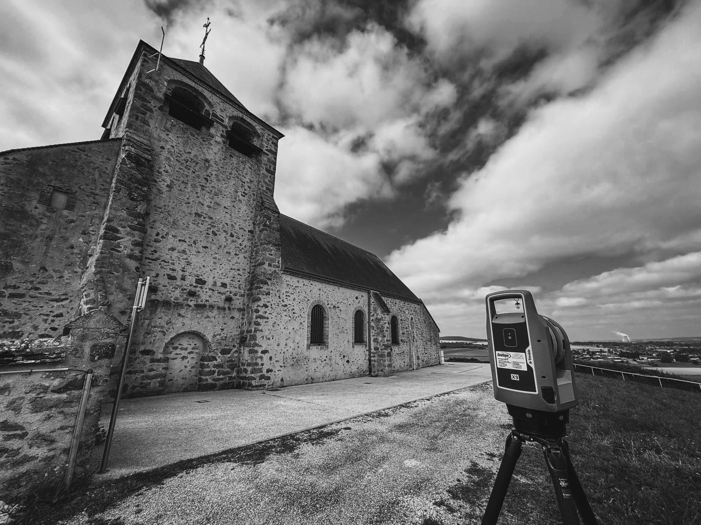 Documentation 3D de l'église Saint-Hilaire