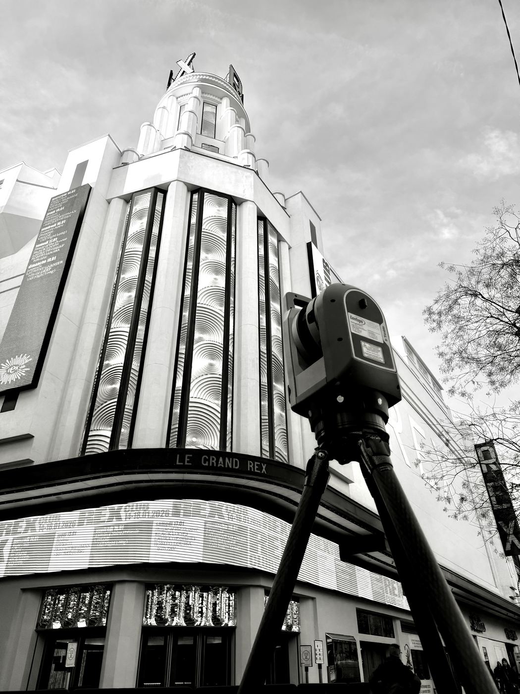 Le Grand Rex, Paris - relevé par scanner laser